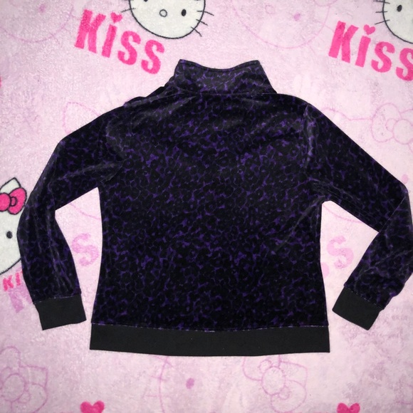 y2k velour zip sweatshirt - Picture 6 of 6